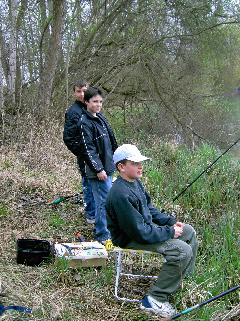 Daniel, Dario und Nick im Einsatz